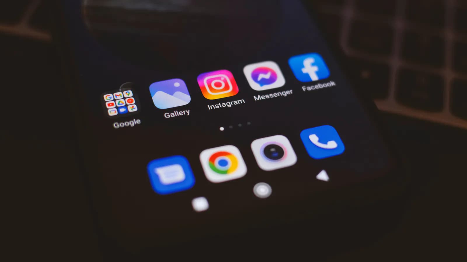 A smartphone screen showing dozens of app icons arranged in a tight grid, each with its name printed underneath.